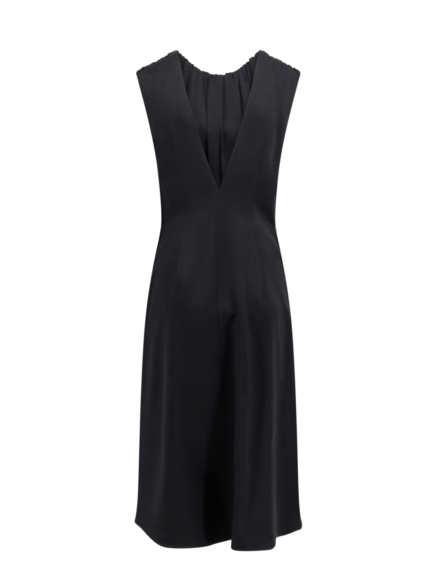 Jil Sander Dresses Black Acetato Viscosa