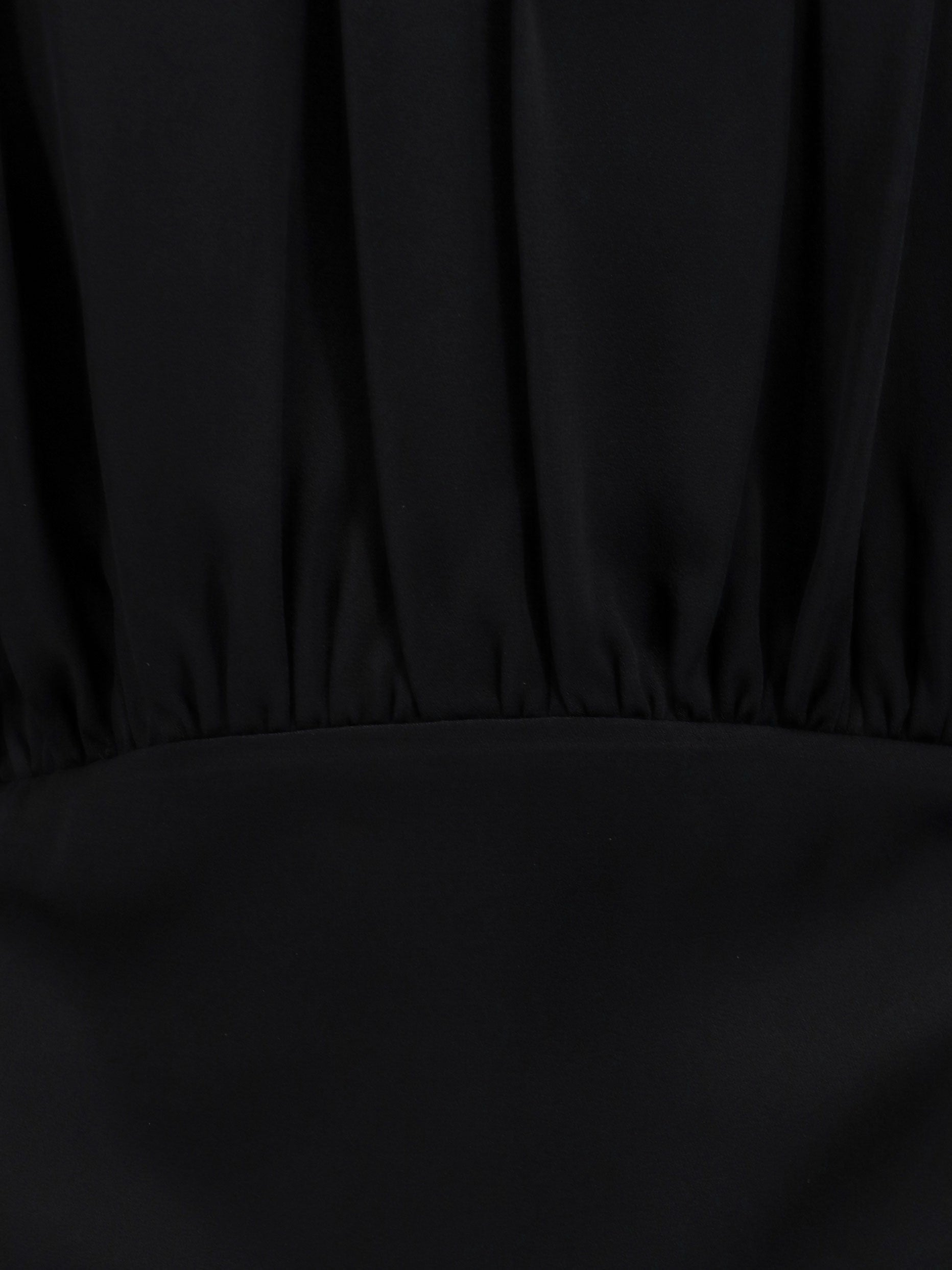 Jil Sander Dresses Black Acetato Viscosa