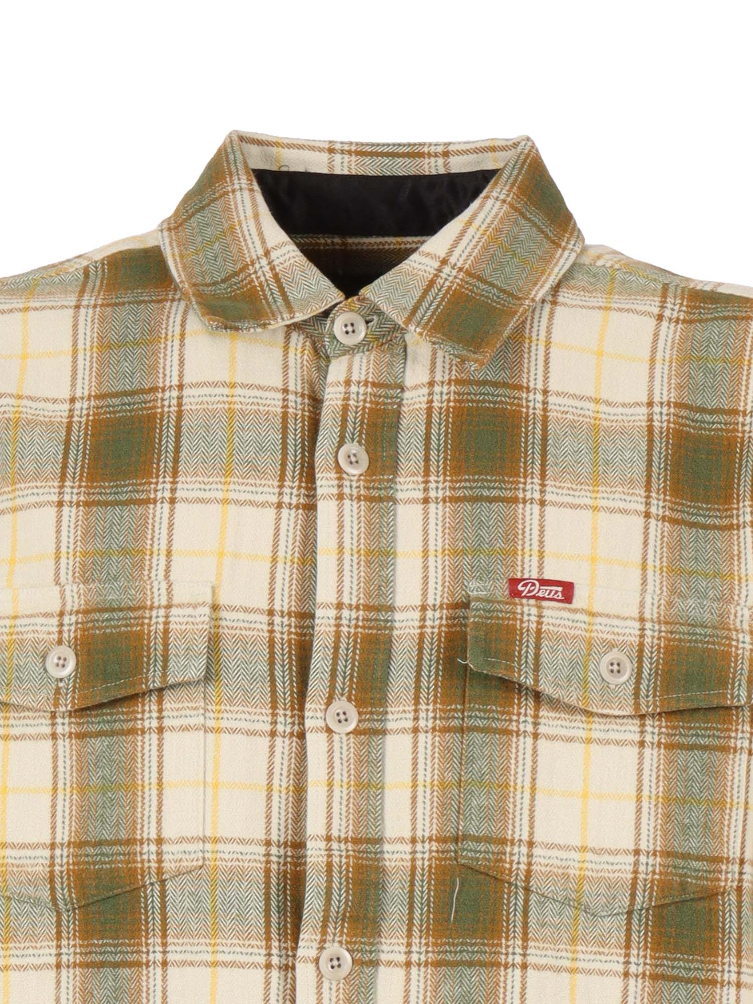 Jermaine Check Shirt White