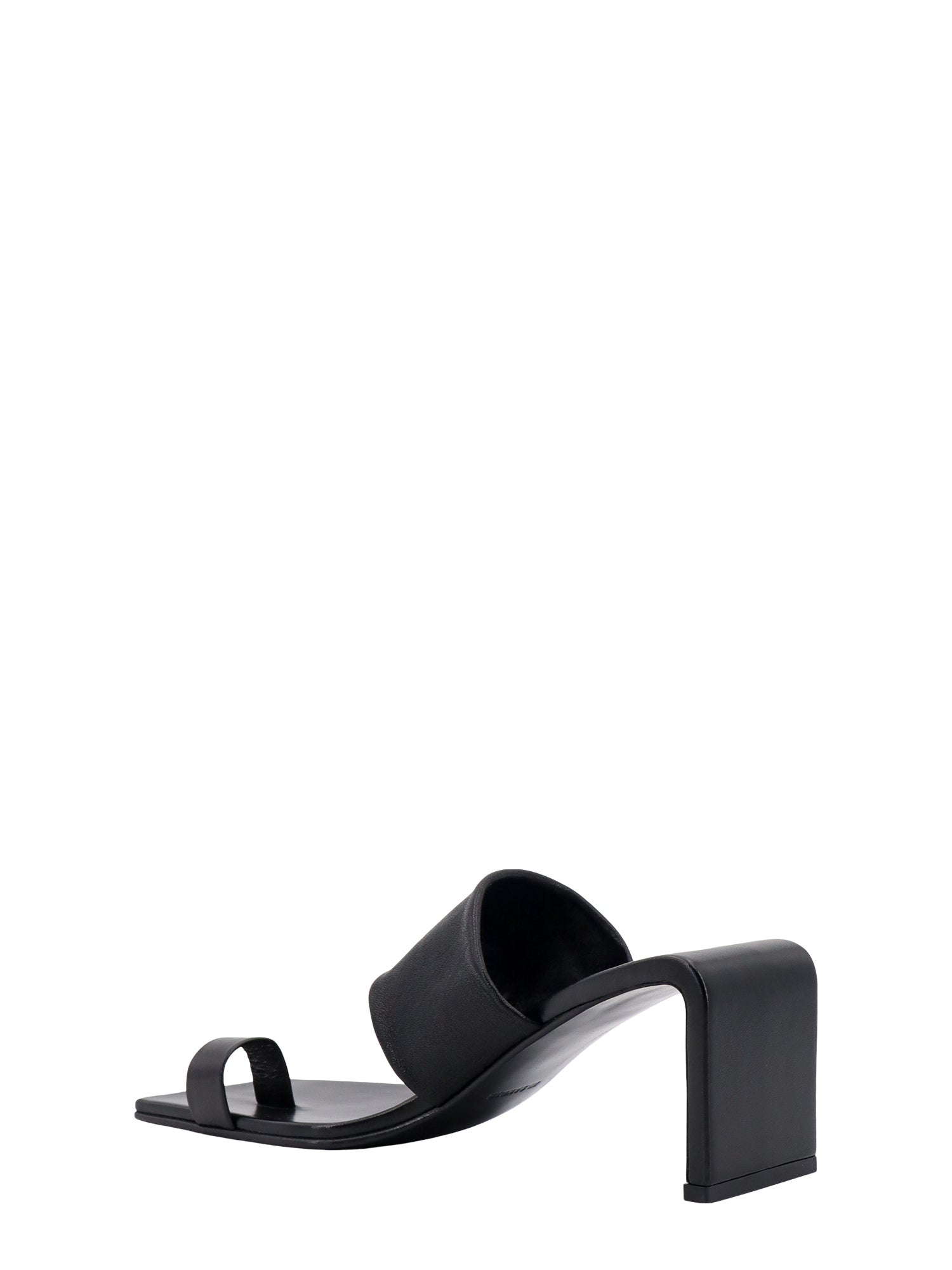 Jil Sander Sandals Black Pelle