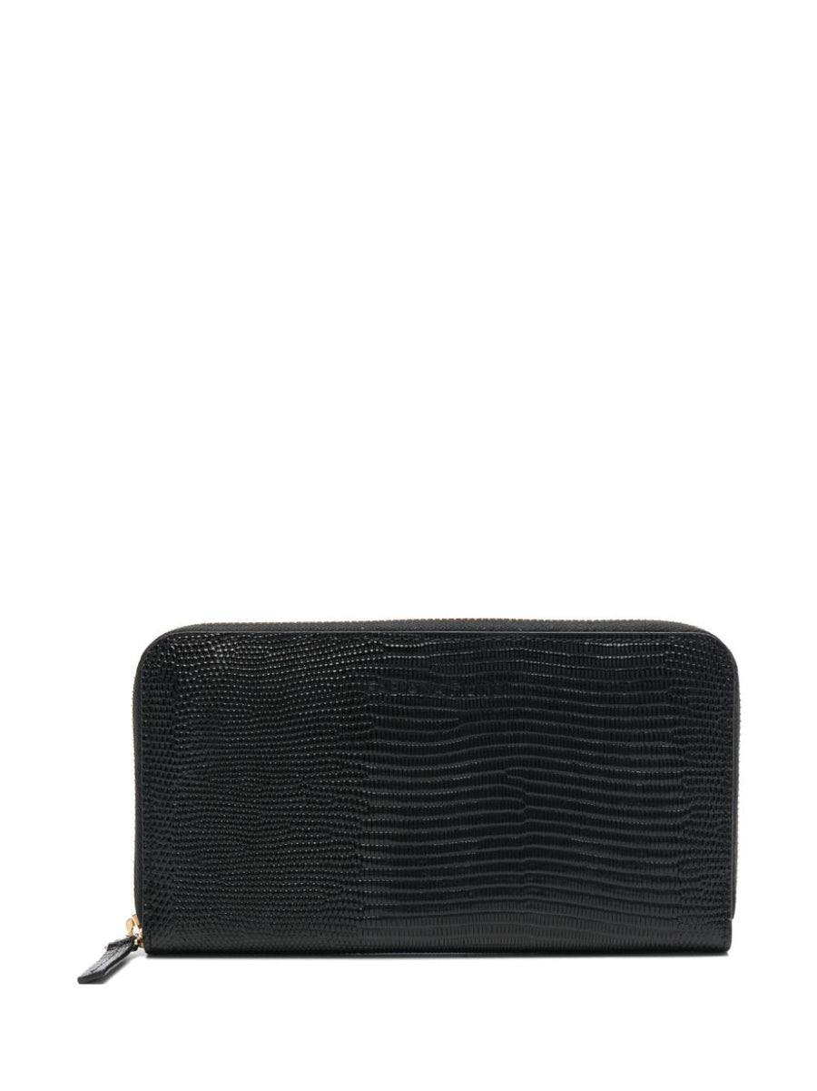 Fabiana Filippi Leather 100% wallet in black