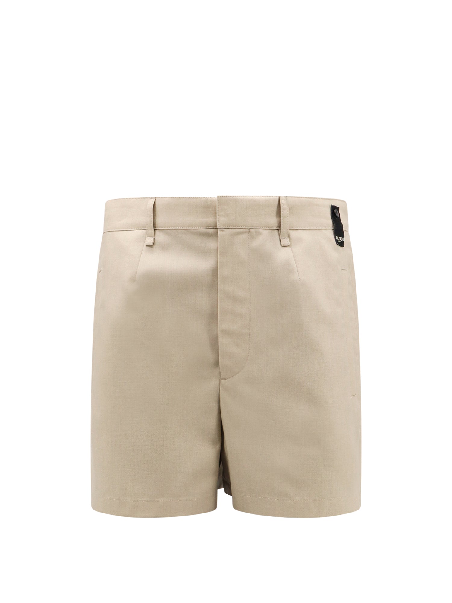 Fendi Shorts Beige Lana