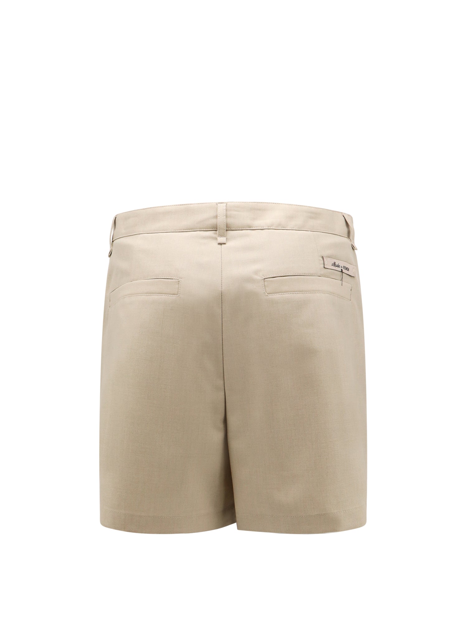 Fendi Shorts Beige Lana