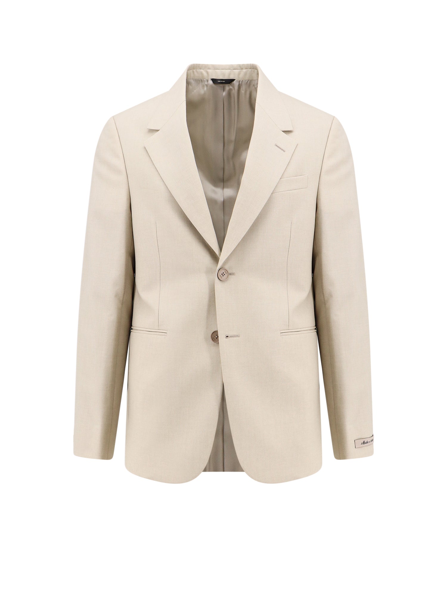 Fendi Clothing Beige Lana Vergine
