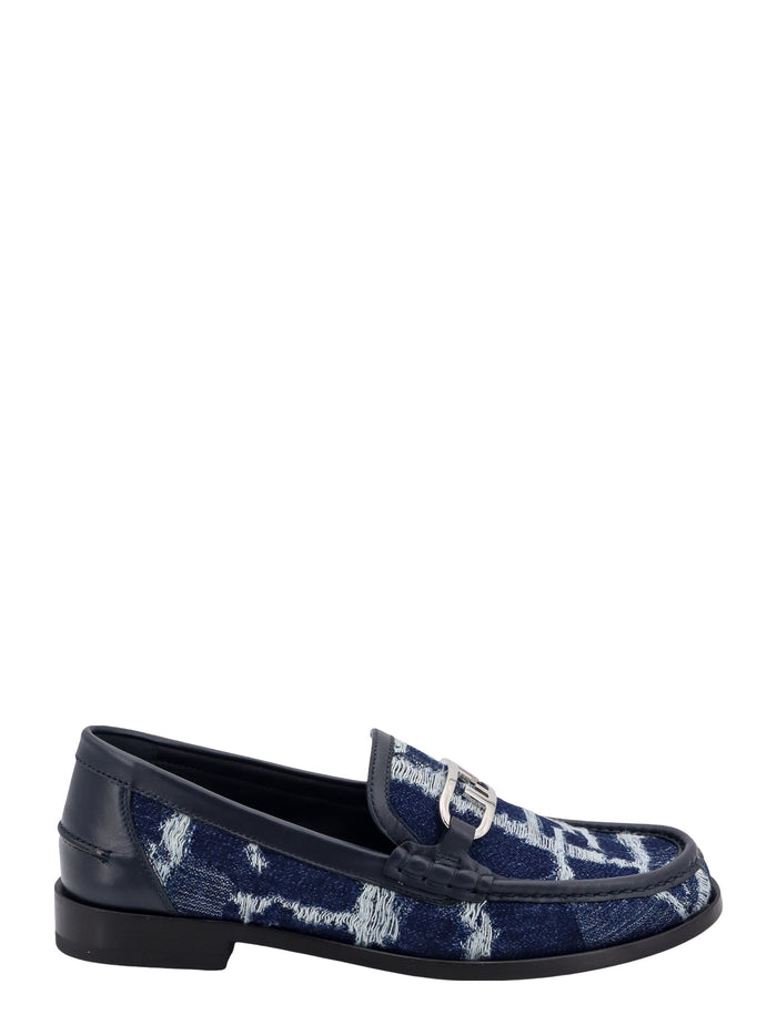 Fendi Flat Shoes Multicolour Tessuto/pelle