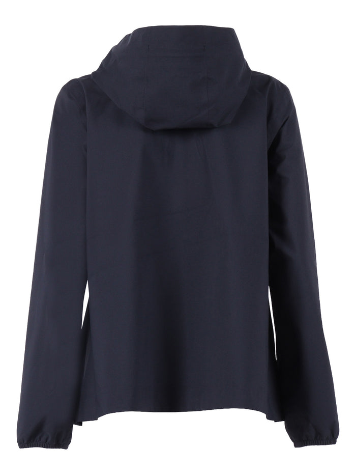 MARGUERITE STRETCH DOT JACKET Blue Giubbino Corto
