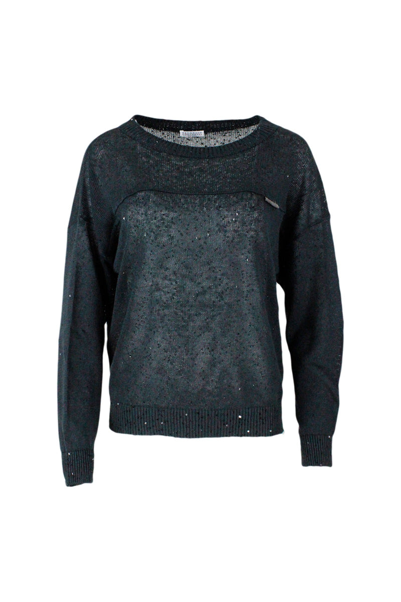 Brunello Cucinelli Sweaters Grey 75li 25se