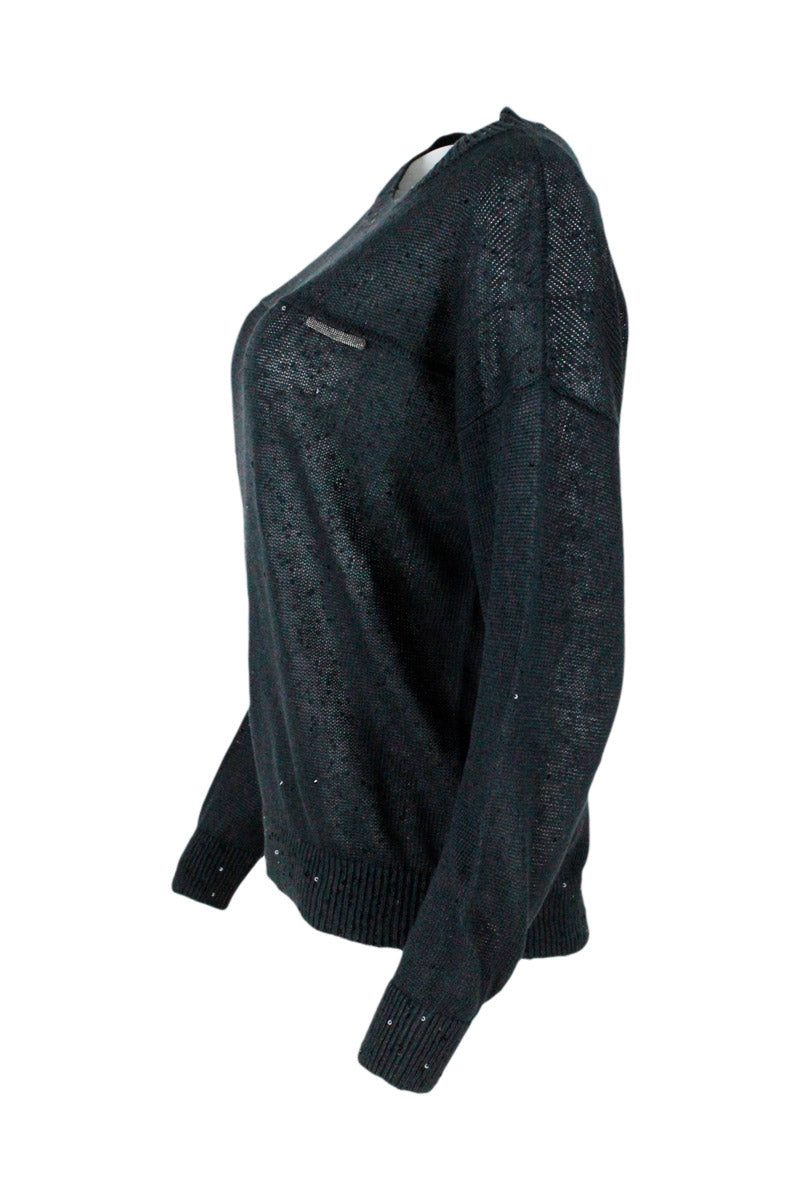 Brunello Cucinelli Sweaters Grey 75li 25se