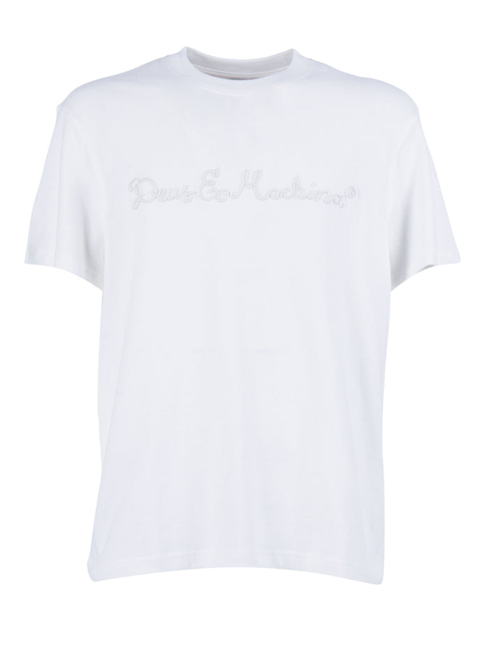 Noodle Tee White Organic Cotton Short Sleeves T-shirt