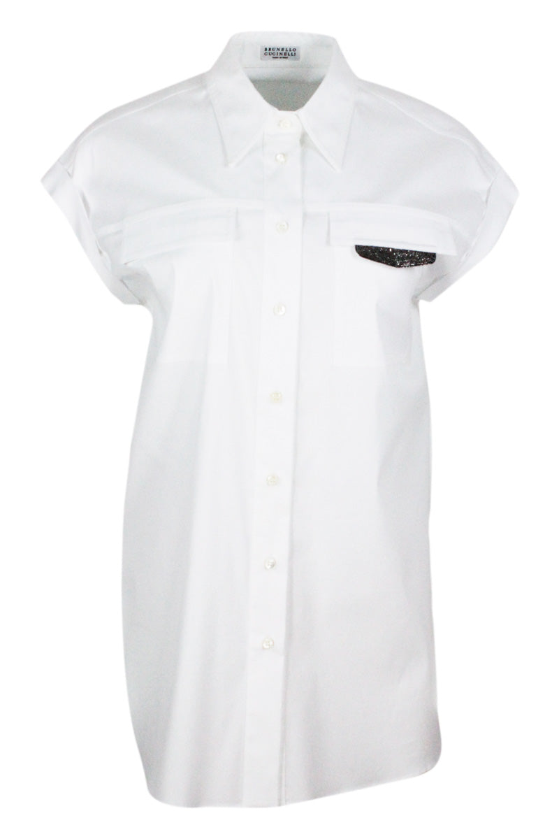 Brunello Cucinelli Shirts White 72co 23pa 5ea