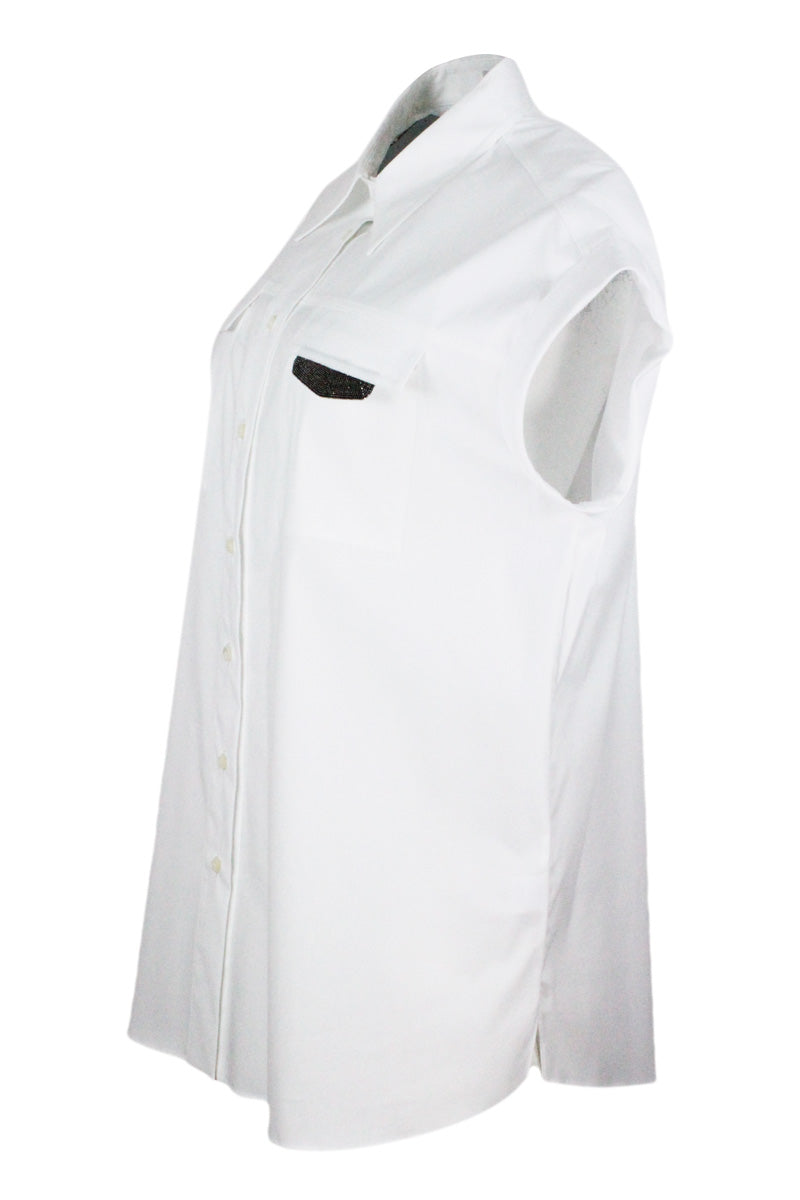 Brunello Cucinelli Shirts White 72co 23pa 5ea