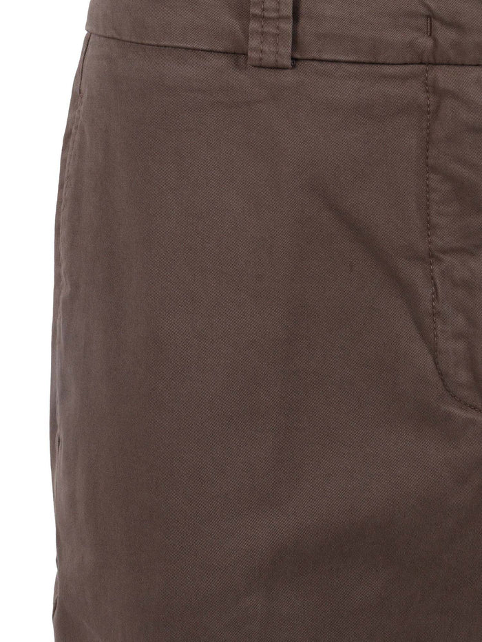 WOMAN TROUSERS Brown Pant