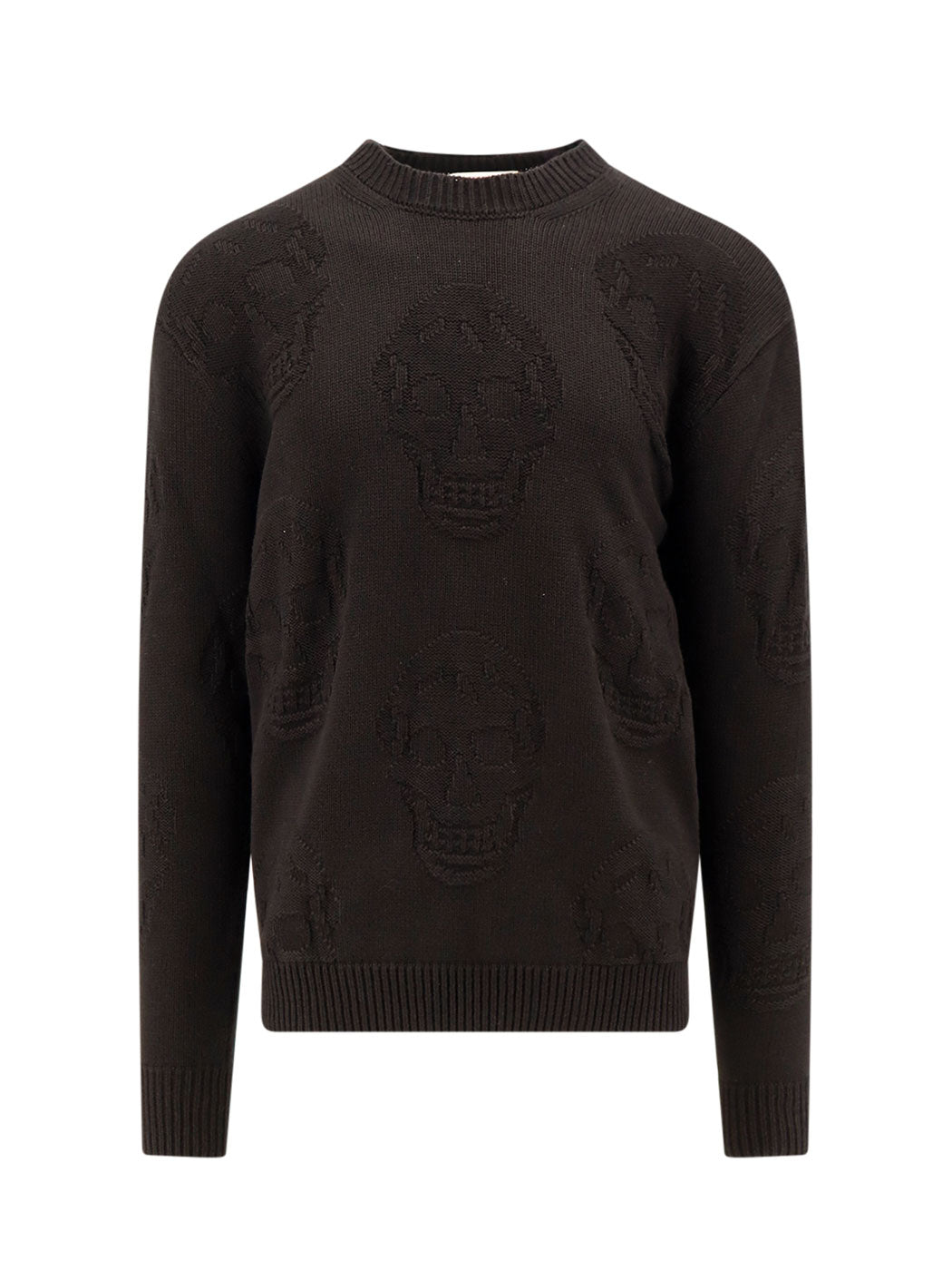 Alexander Mcqueen Sweaters Black Cotone