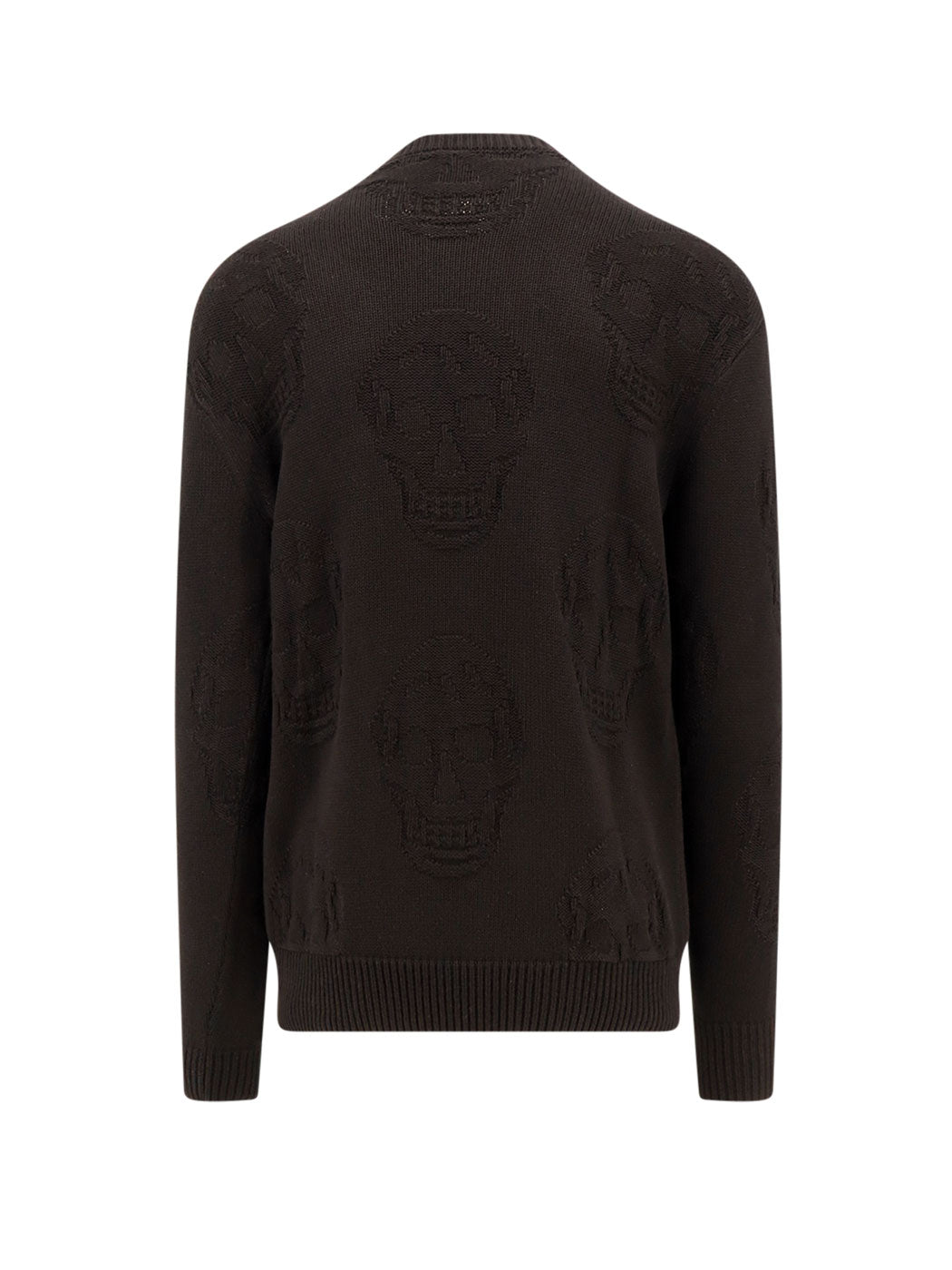 Alexander Mcqueen Sweaters Black Cotone