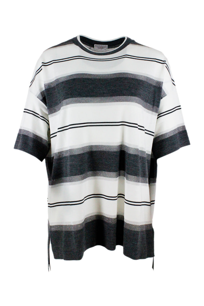 Brunello Cucinelli Sweaters White 90wv 10ws