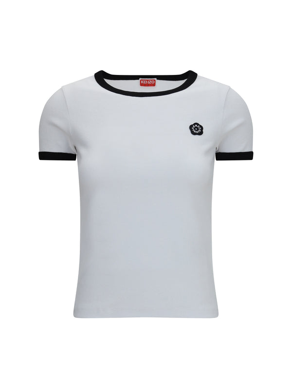 T-Shirt Boke Flower 2.0 White Cotton T-shirts & Jerseys