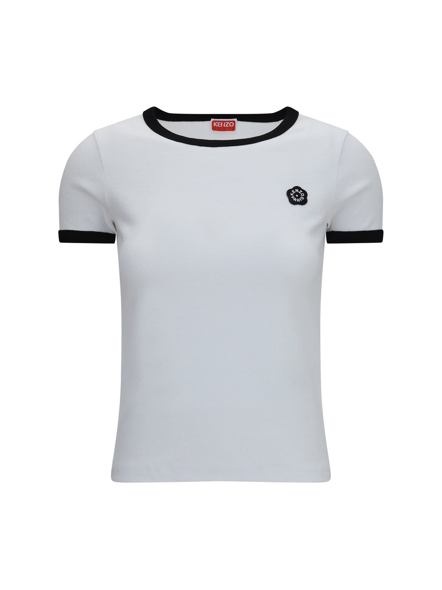 T-Shirt Boke Flower 2.0 White Cotton T-shirts & Jerseys