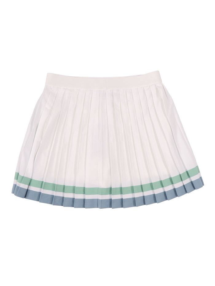 KNIT-SKORT-SKIRT White