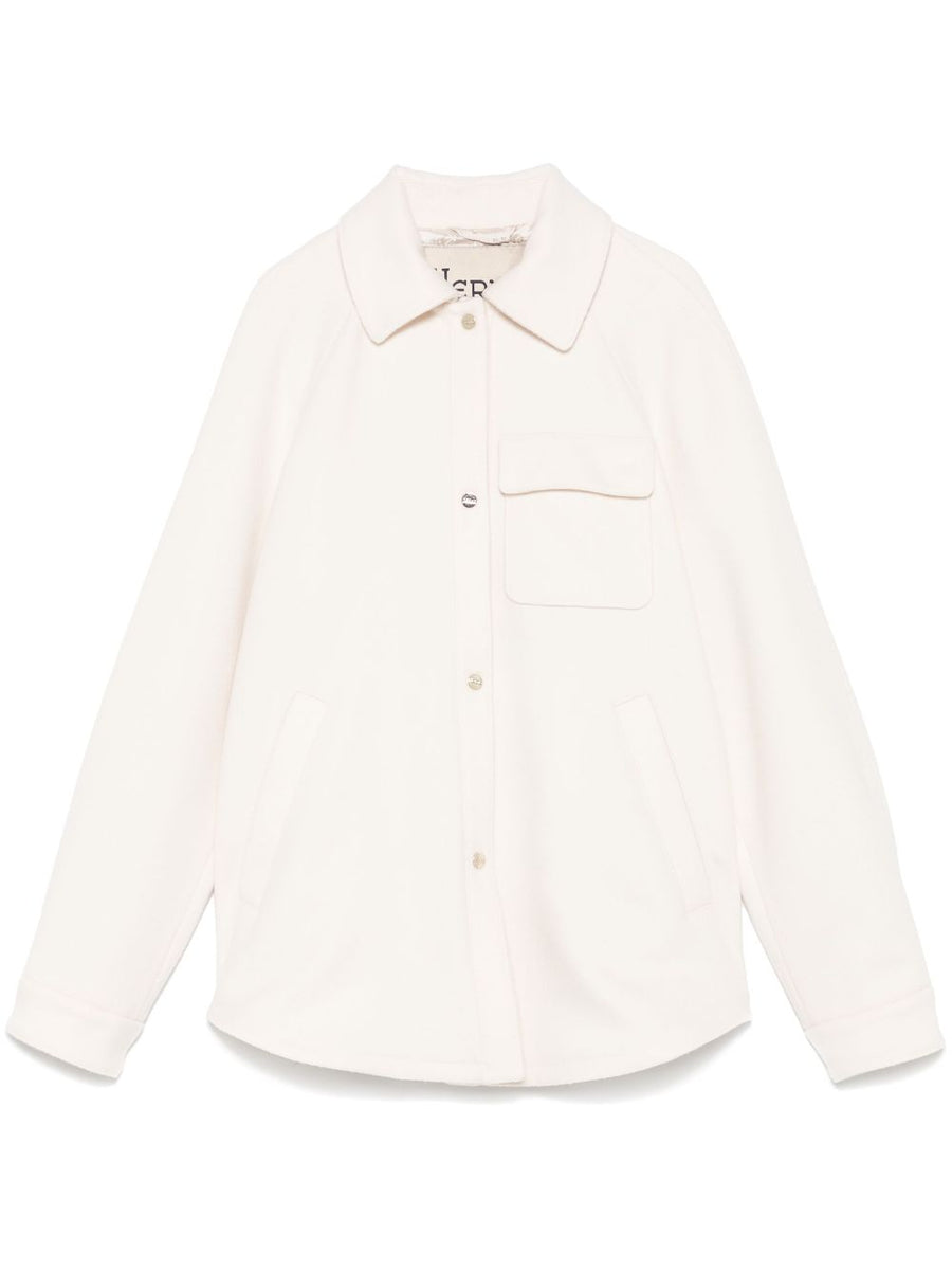 Herno Outer: Virgin Wool 100%; Lining: Viscose 100% jacket in blush