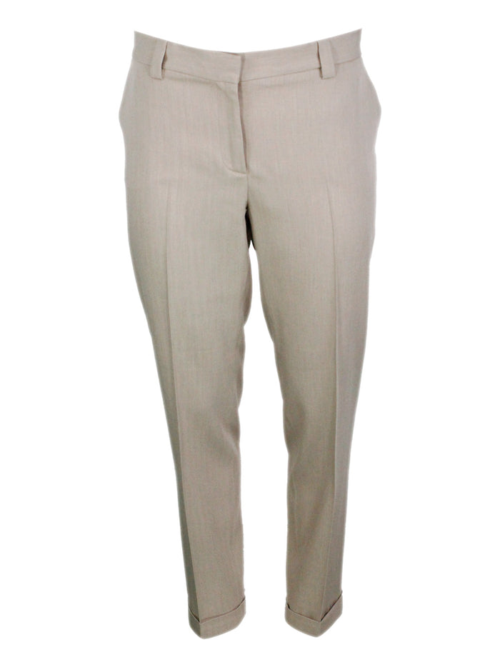 Antonelli Firenze Trousers Beige 89vi 11wo