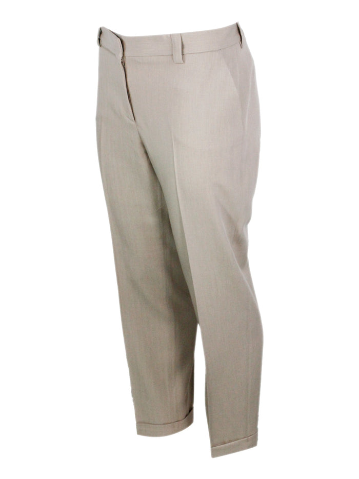 Antonelli Firenze Trousers Beige 89vi 11wo