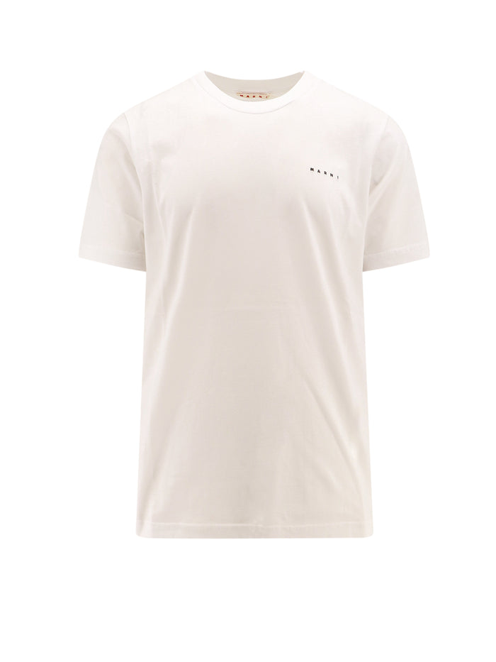 Marni T-Shirts And Polos White 100 % Cotone