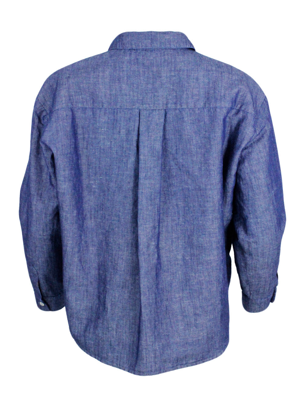 Barba Napoli Shirts Denim 63co 37li