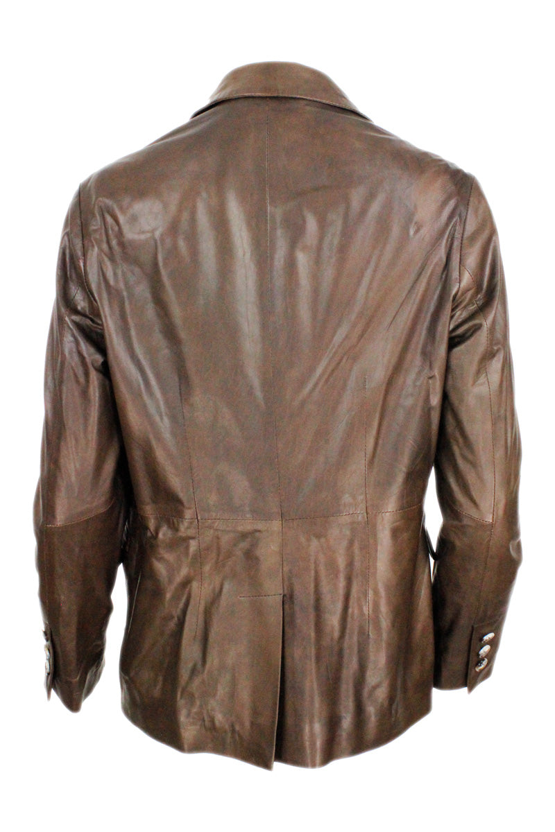 Barba Napoli Jackets Brown 100le
