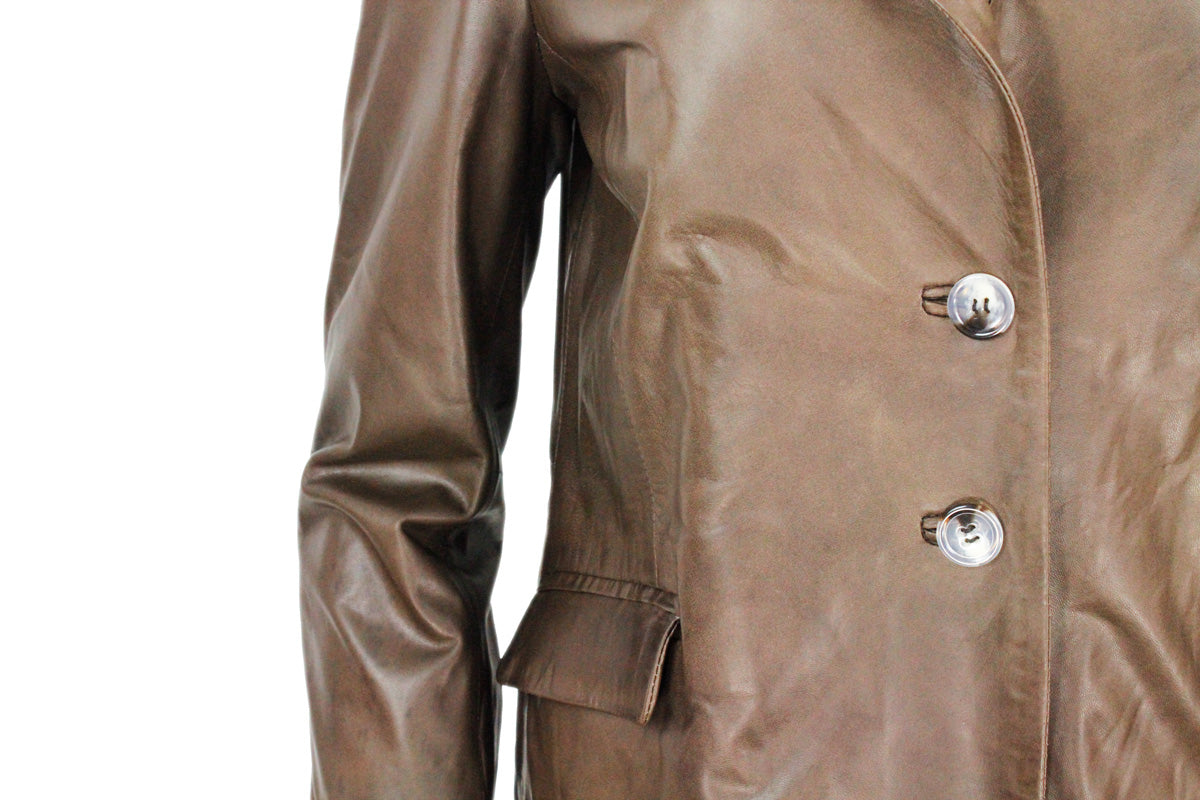 Barba Napoli Jackets Brown 100le