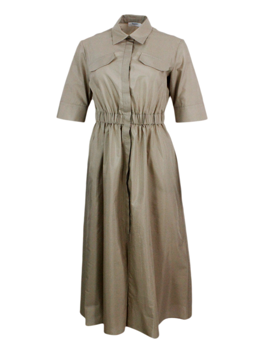 Barba Napoli Dresses Beige 100co