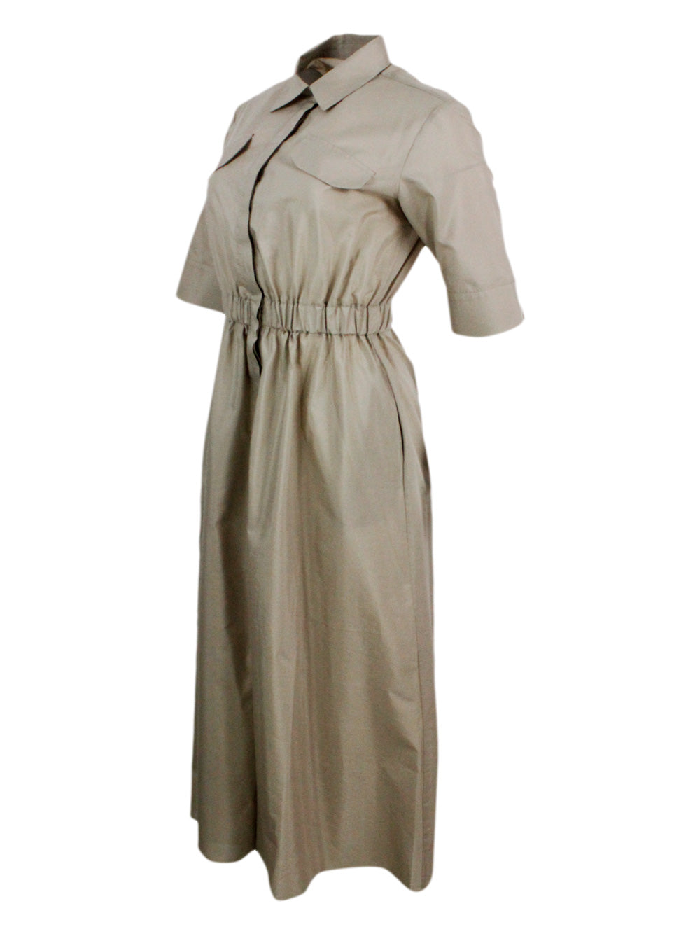 Barba Napoli Dresses Beige 100co