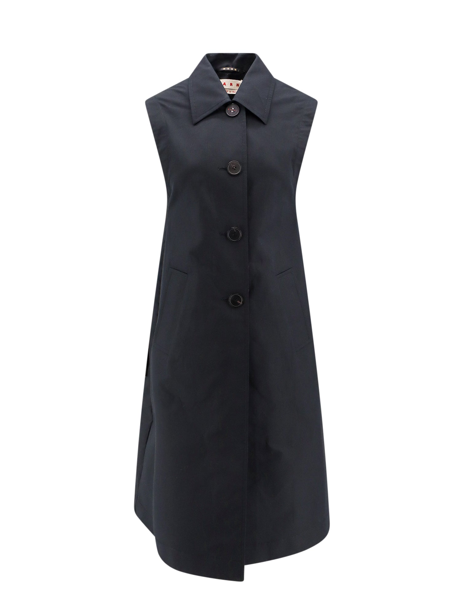 Marni Coats Black Cotone