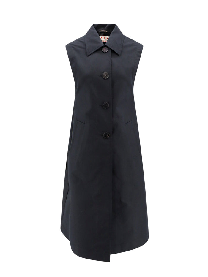 Marni Coats Black Cotone