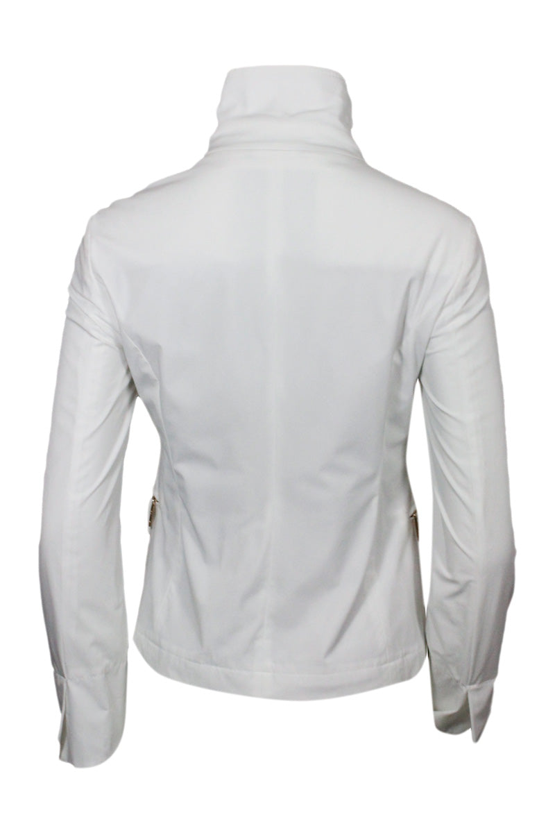 Moorer Jackets White 100ny