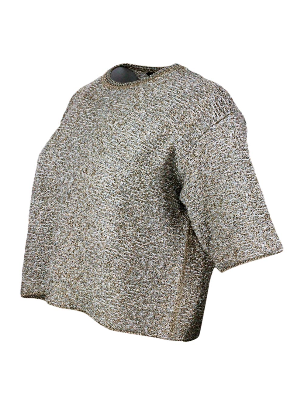 Fabiana Filippi Sweaters Golden 66co 32vi 12me