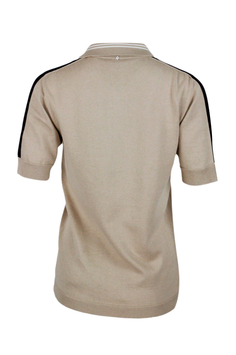 Lorena Antoniazzi T-Shirts And Polos Beige 90co 10ws