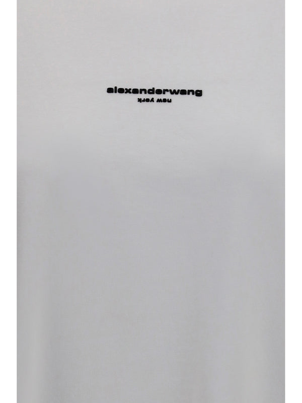 Long-Sleeve Logo T-Shirt White Cotton T-shirts & Jerseys
