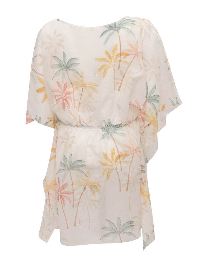 SHORT SLEEVE DRESS Multicolor Cotton