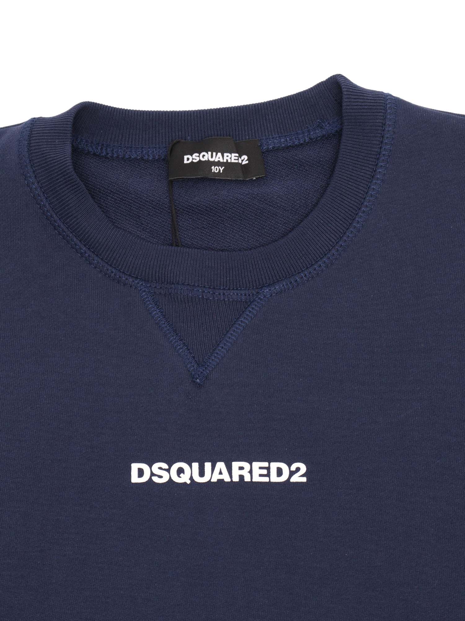 Sweaters Blue Cotton Crewneck