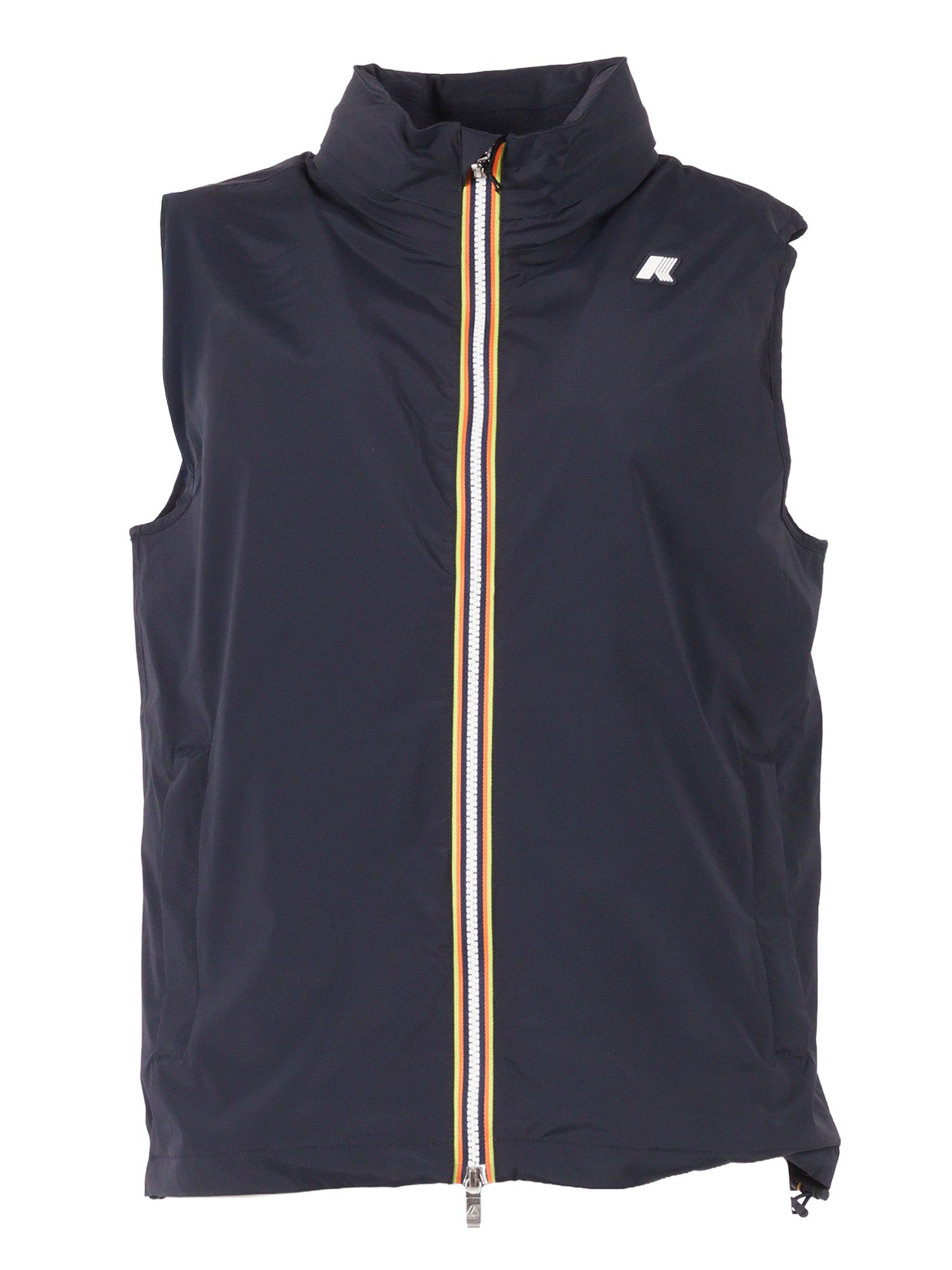 VALEN STRETCH NYLON JERSEY VEST Blue