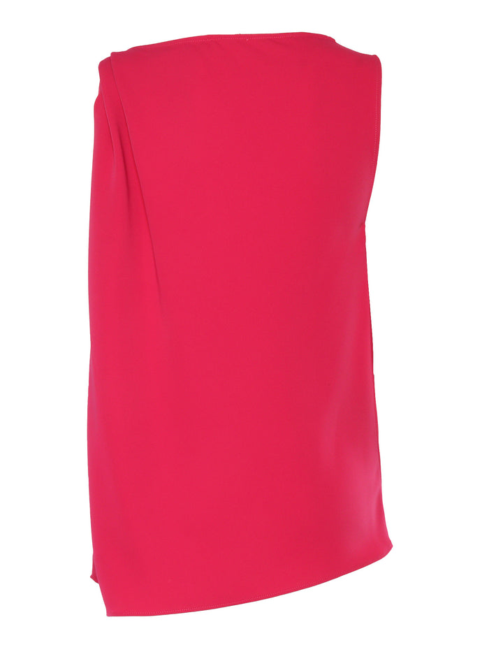BLOUSE Fuchsia Polyester Top