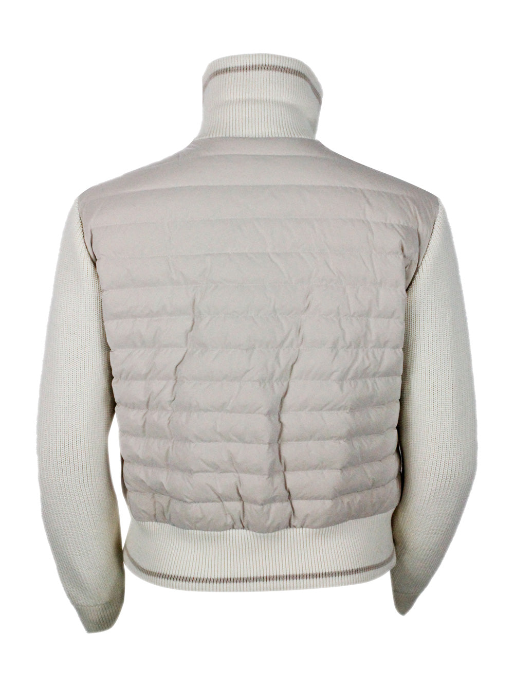Moorer Jackets Stone Ivory 100ny