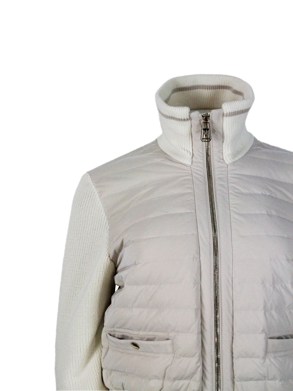 Moorer Jackets Stone Ivory 100ny