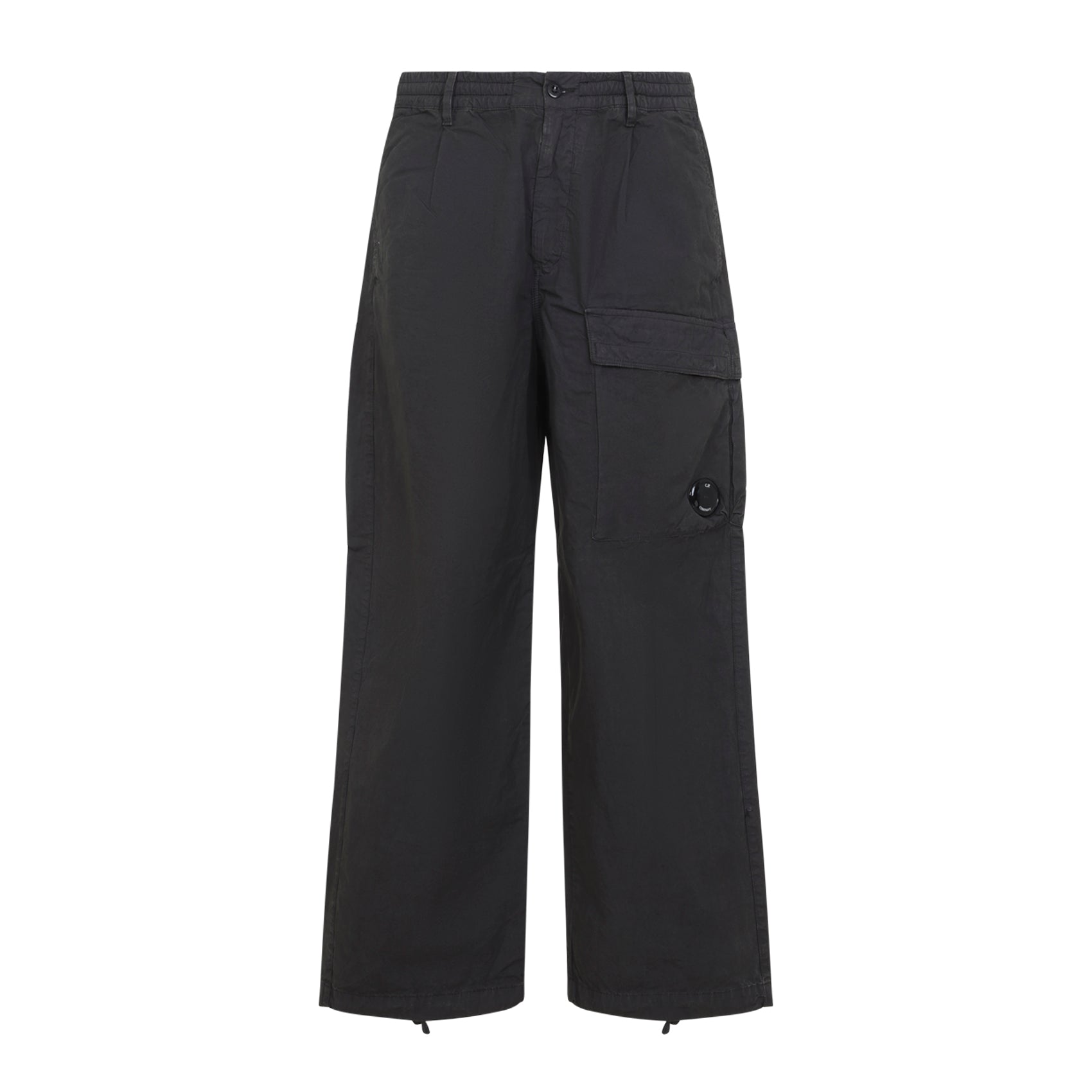 Micro-Reps Boxy Cargo Pants Grey Cotton