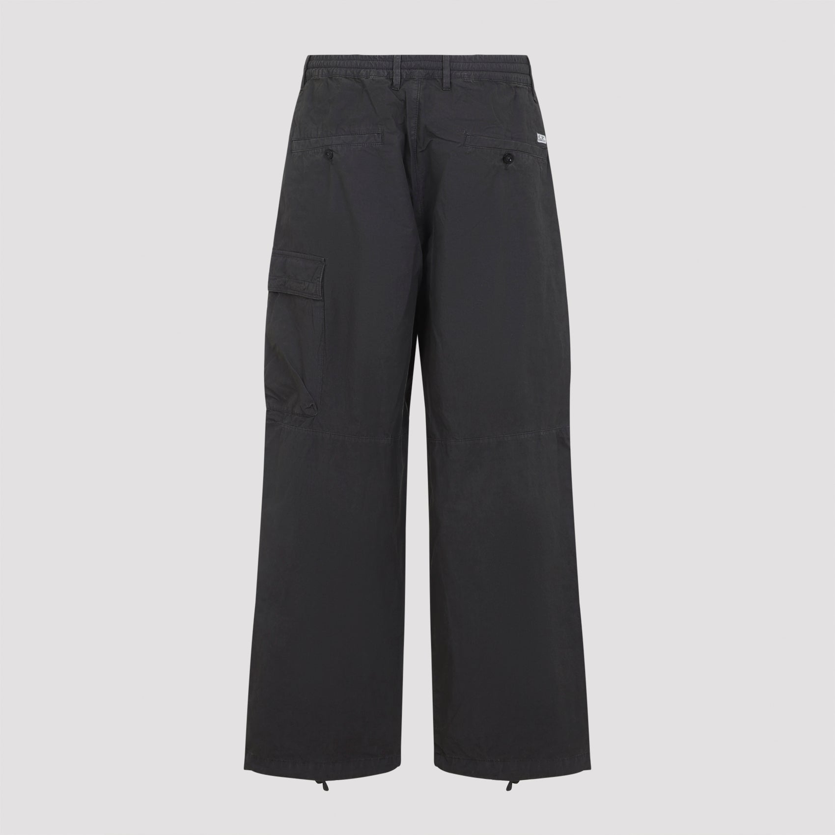 Micro-Reps Boxy Cargo Pants Grey Cotton