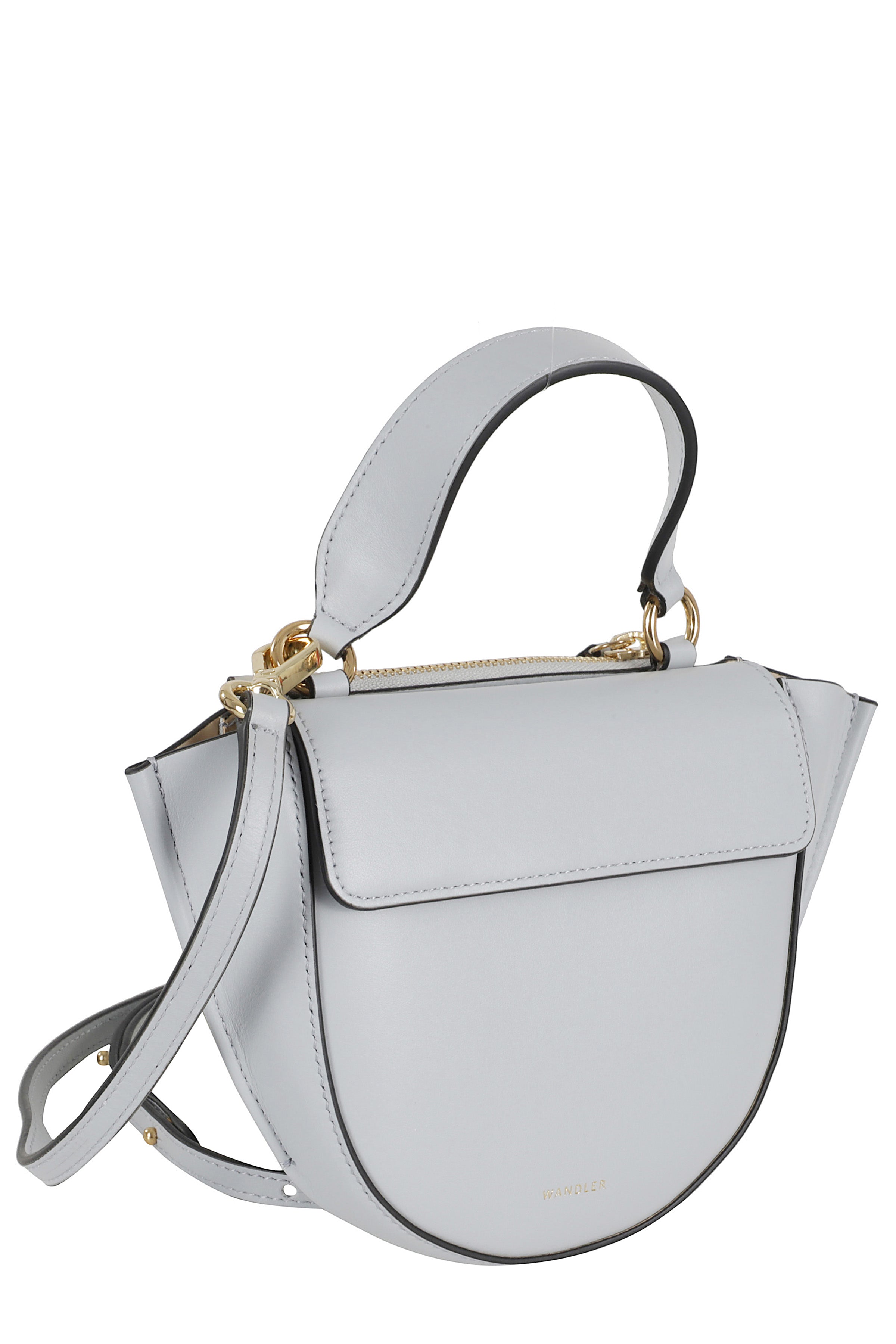 Hortensia Bag Piccola Blue Pelle Borsa