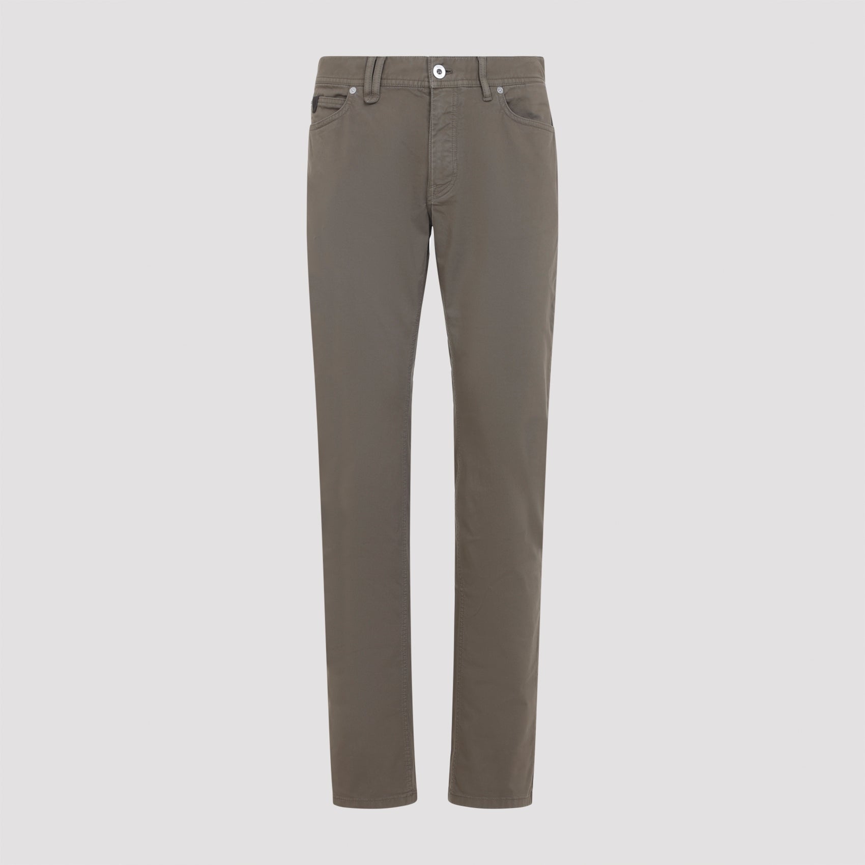 Meribel Jeans Grey Cotton Elastan