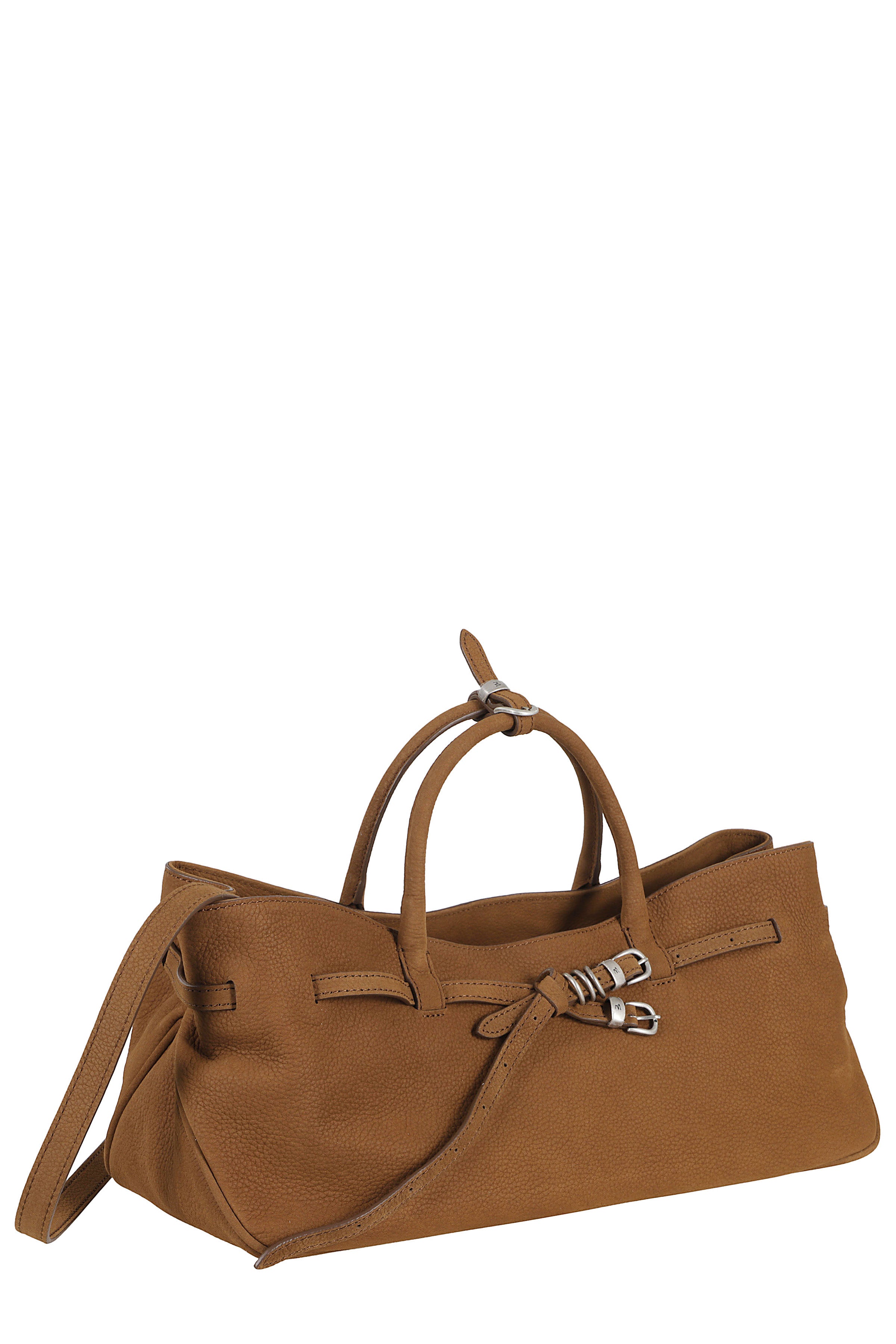 Grandma Used Bag Brown Leather Borsa