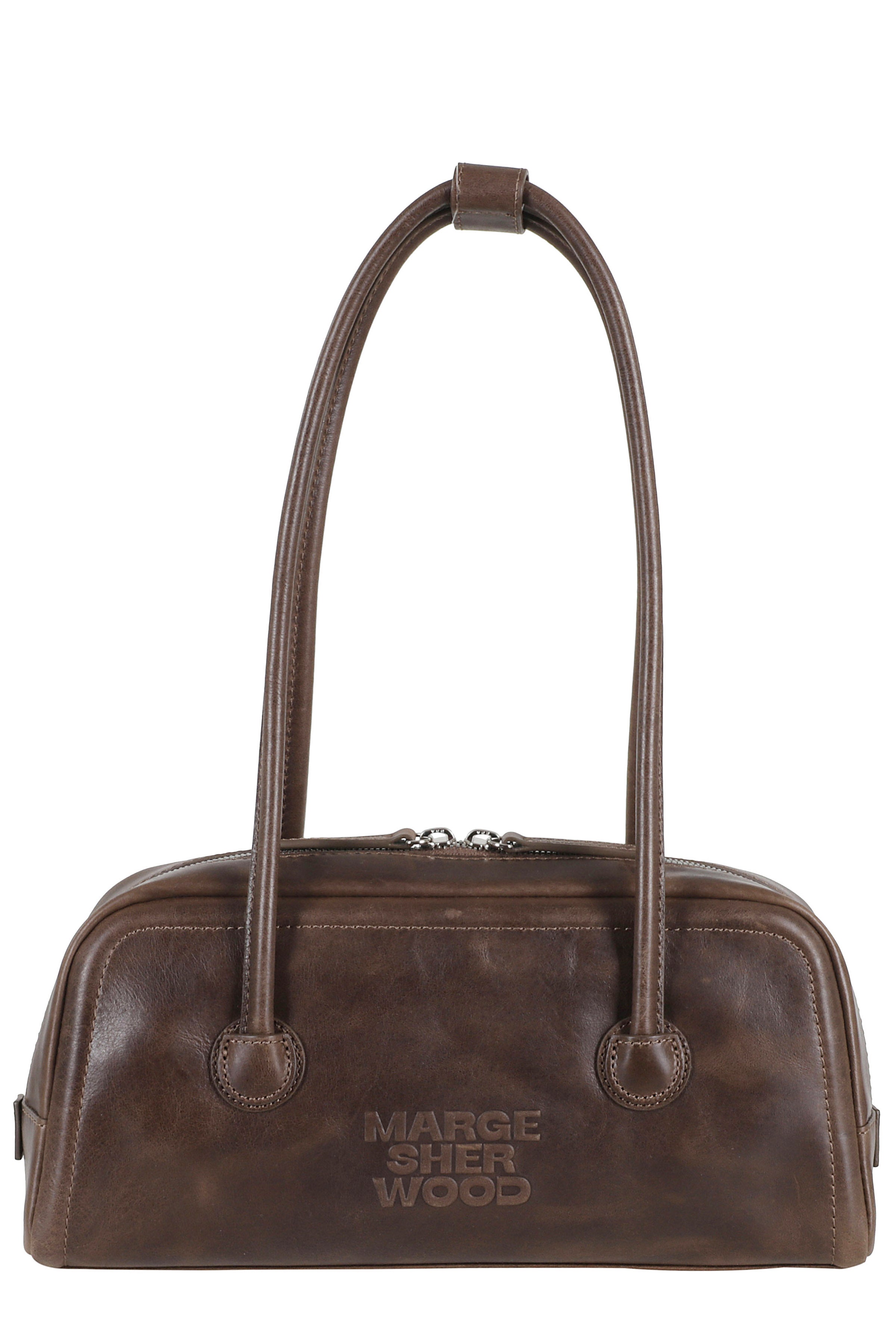 Soft Baguette Brown Pelle Bovina Borsa