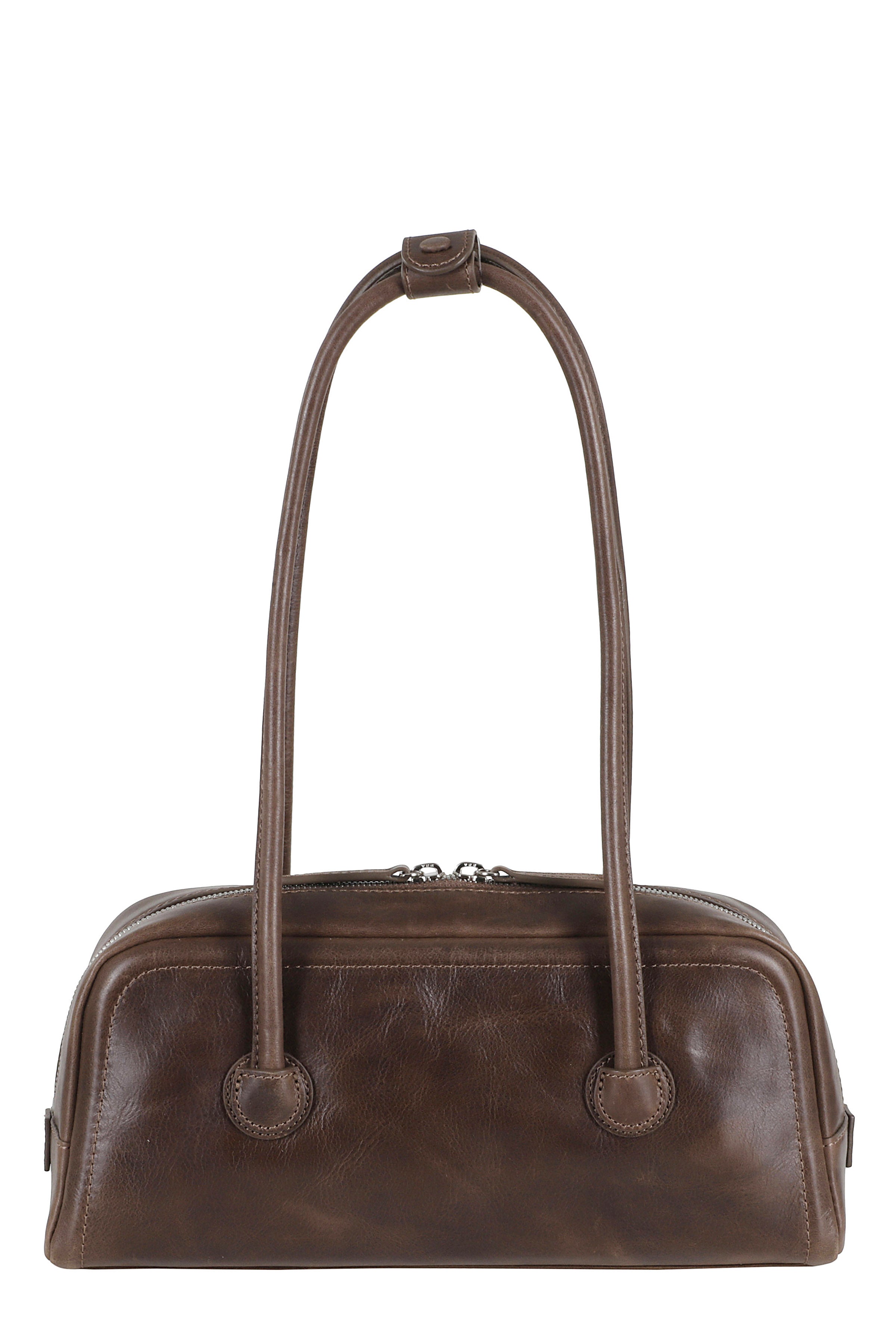 Soft Baguette Brown Pelle Bovina Borsa